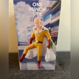 One Punch Life Action Figure Saitama Shopping Figure